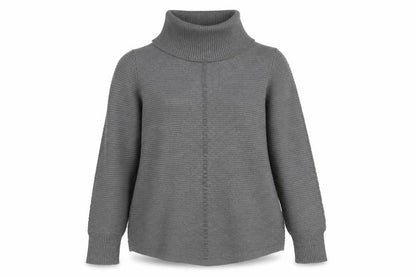 Womens UK Size L Cyrus Grey Pullover Jumper