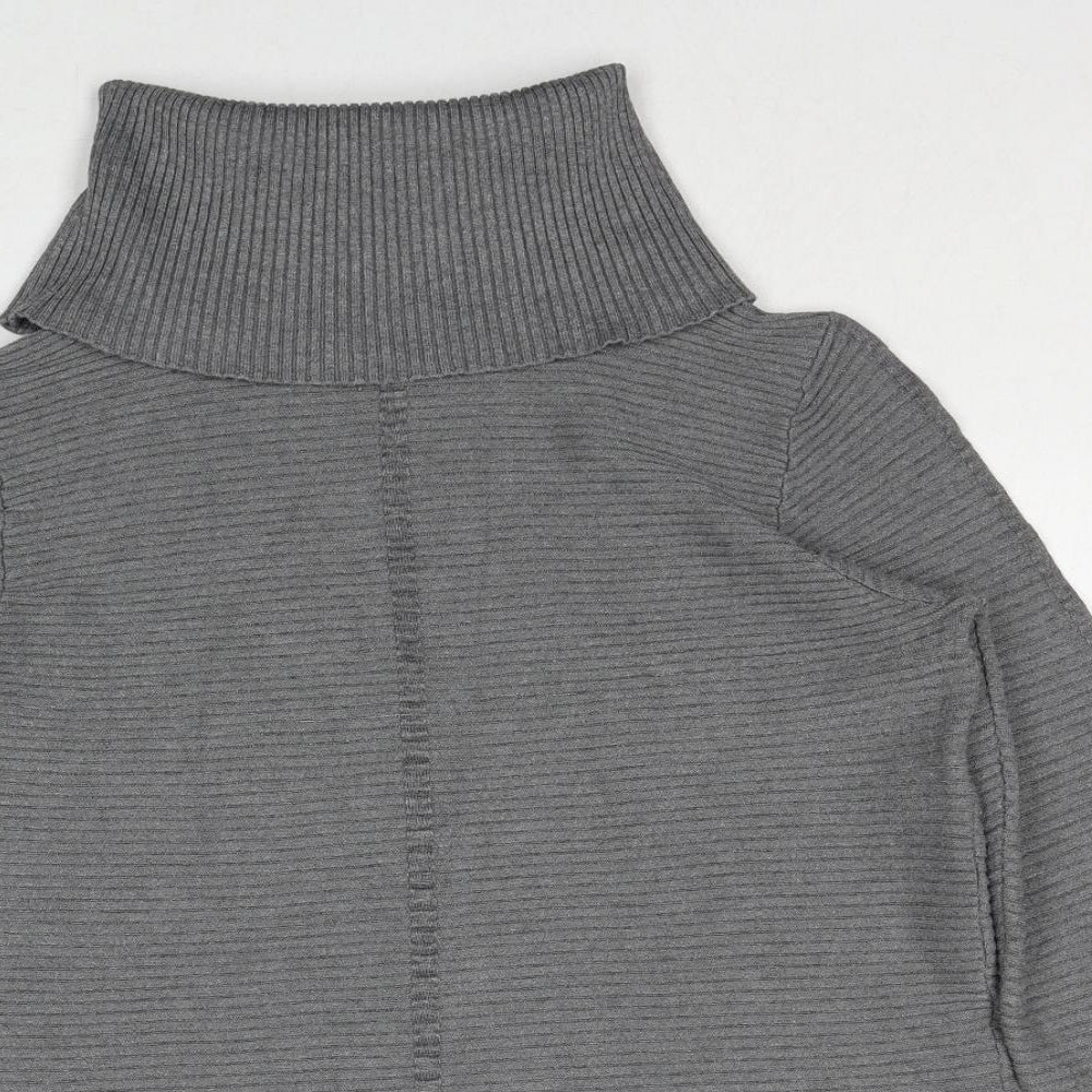 Womens UK Size L Cyrus Grey Pullover Jumper
