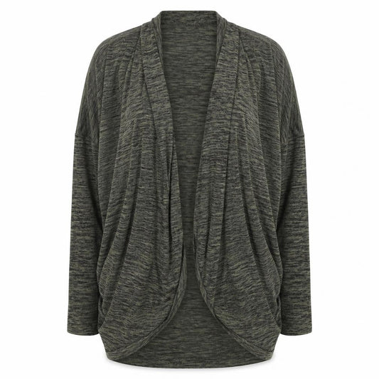 Forever 21 Womens Green V-Neck Cotton Cardigan Jumper Size M