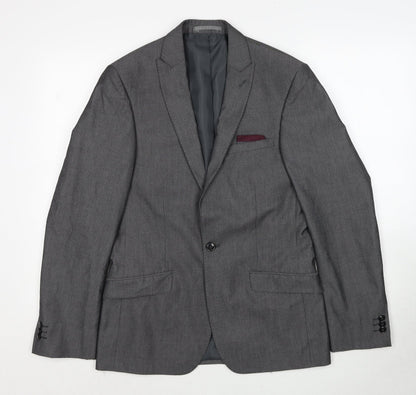 Mens UK Size M Marks and Spencer Regular Grey Suit Jacket