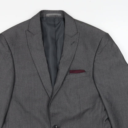 Mens UK Size M Marks and Spencer Regular Grey Suit Jacket