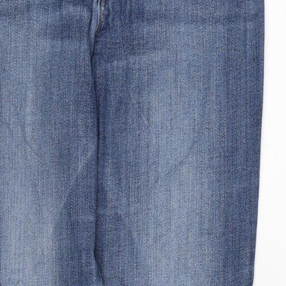 Gap Womens Blue Cotton Jegging Jeans Size 8 Regular Zip