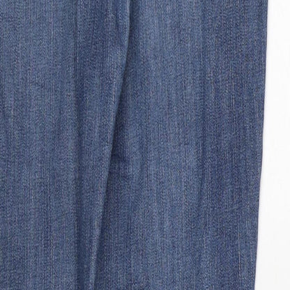 Gap Womens Blue Cotton Jegging Jeans Size 8 Regular Zip