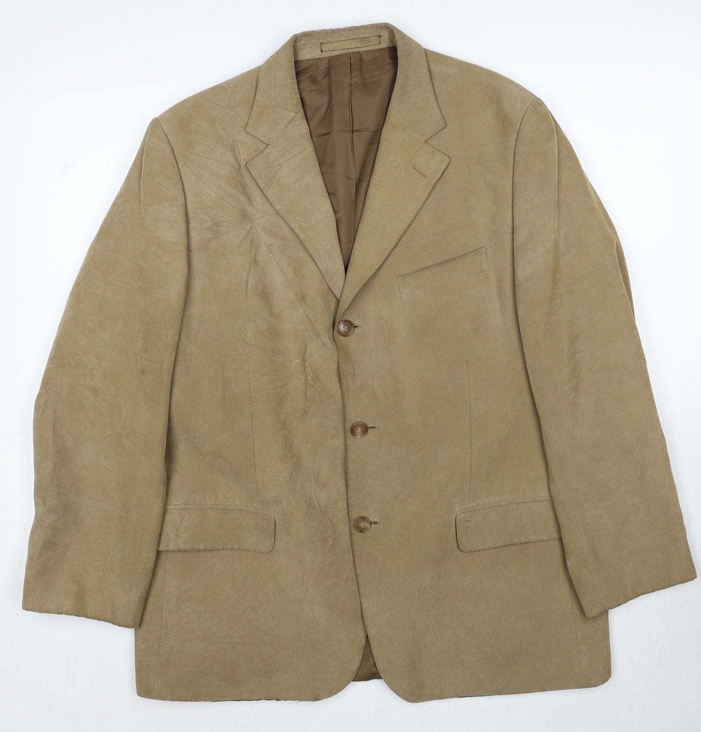 Mens UK Size M Marks and Spencer Regular Beige Suit Jacket
