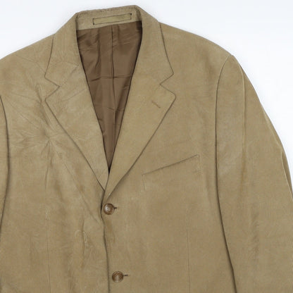 Mens UK Size M Marks and Spencer Regular Beige Suit Jacket