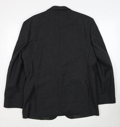 Mens UK Size 44 James Barry Regular Grey Suit Jacket