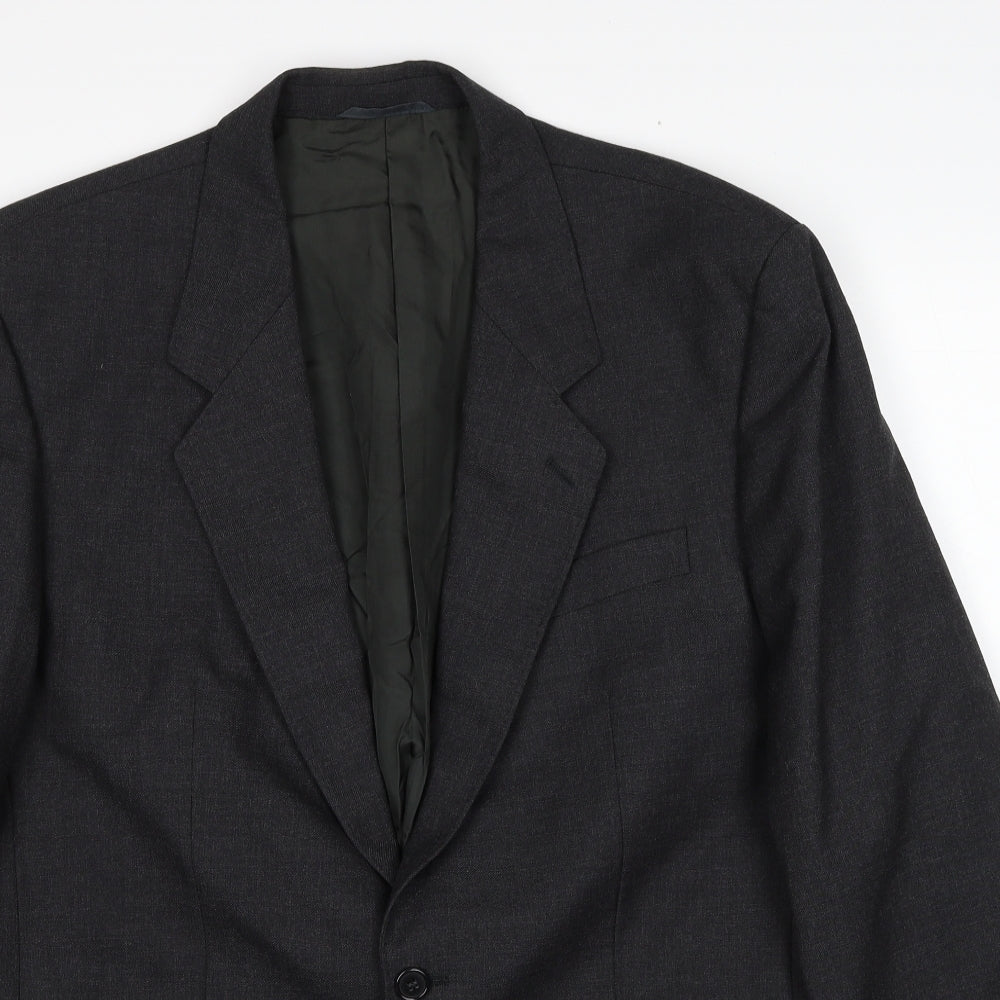 Mens UK Size 44 James Barry Regular Grey Suit Jacket