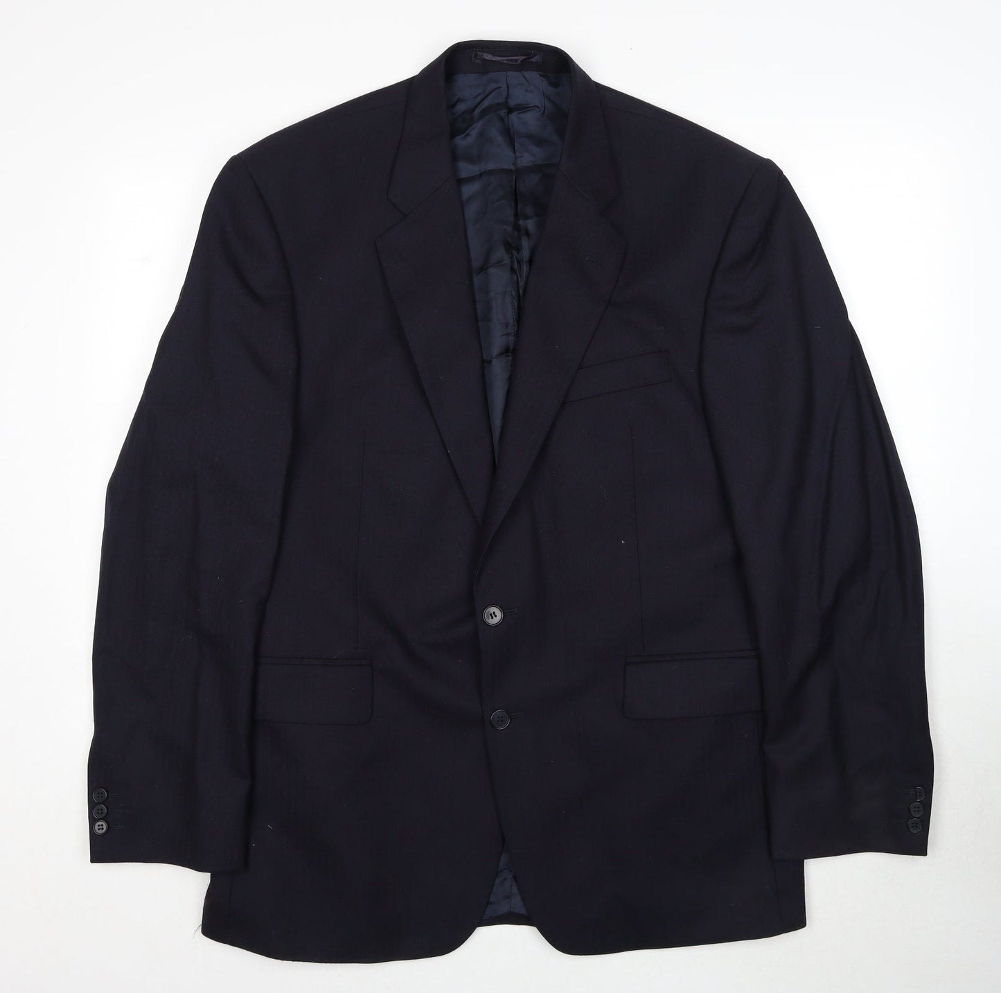 Mens UK Size 44 The Label Regular Blue Suit Jacket