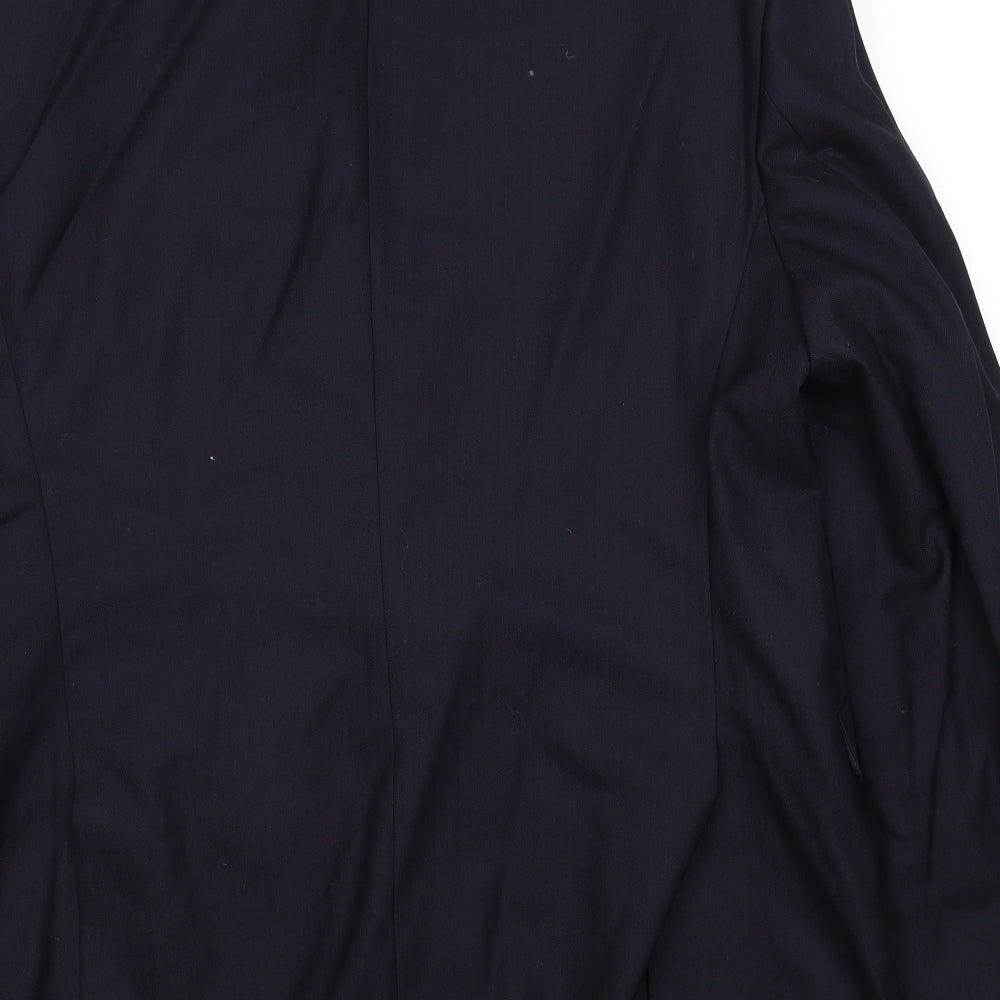 Mens UK Size 44 The Label Regular Blue Suit Jacket
