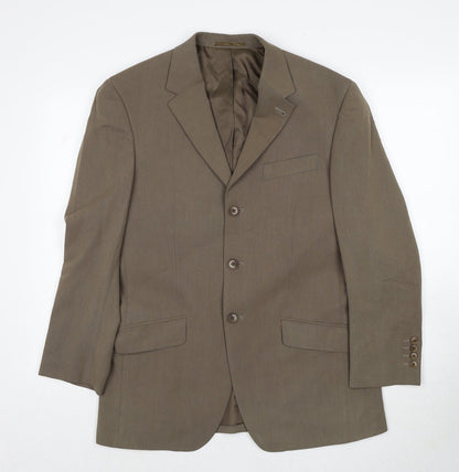 Mens UK Size 38 NEXT Regular Brown Suit Jacket