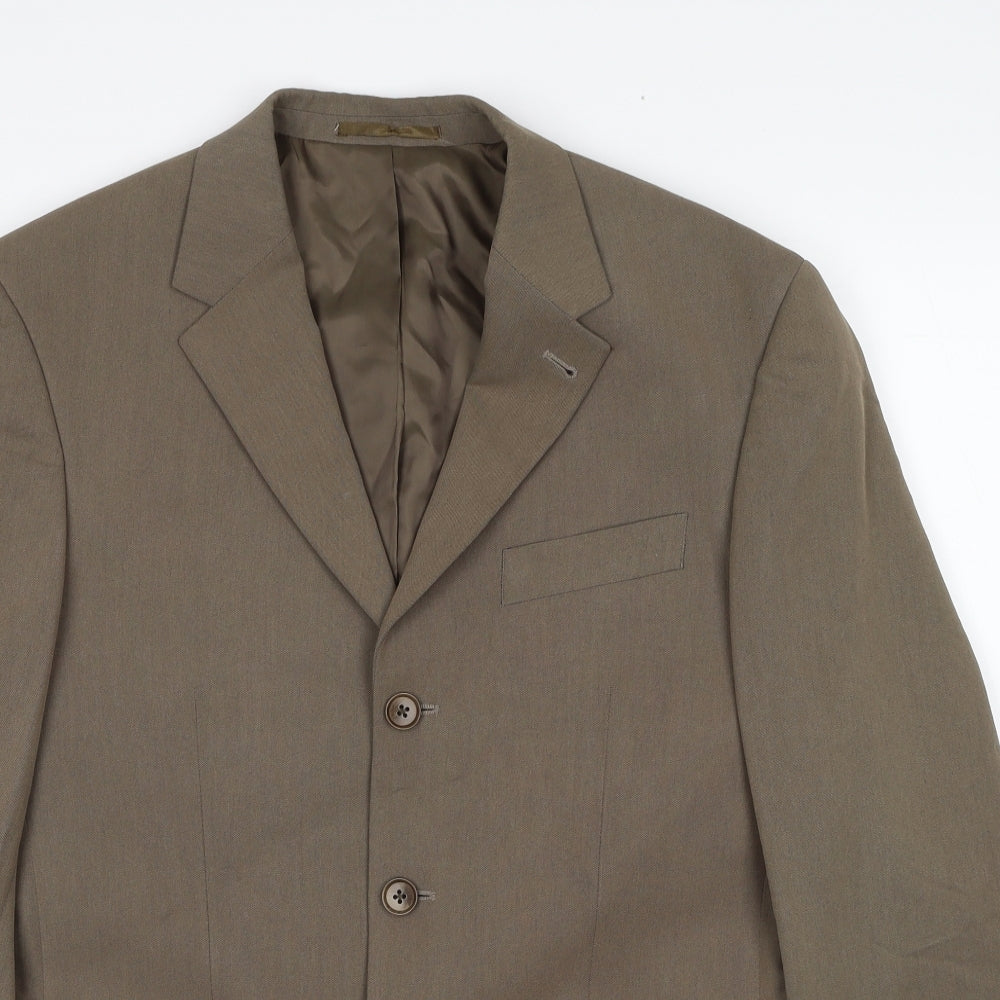 Mens UK Size 38 NEXT Regular Brown Suit Jacket