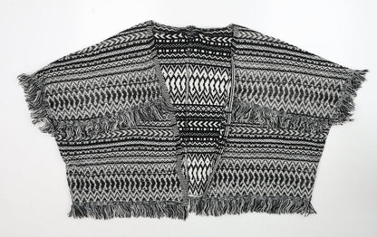 Womens UK Size M New Look Black Cardigan Jumper