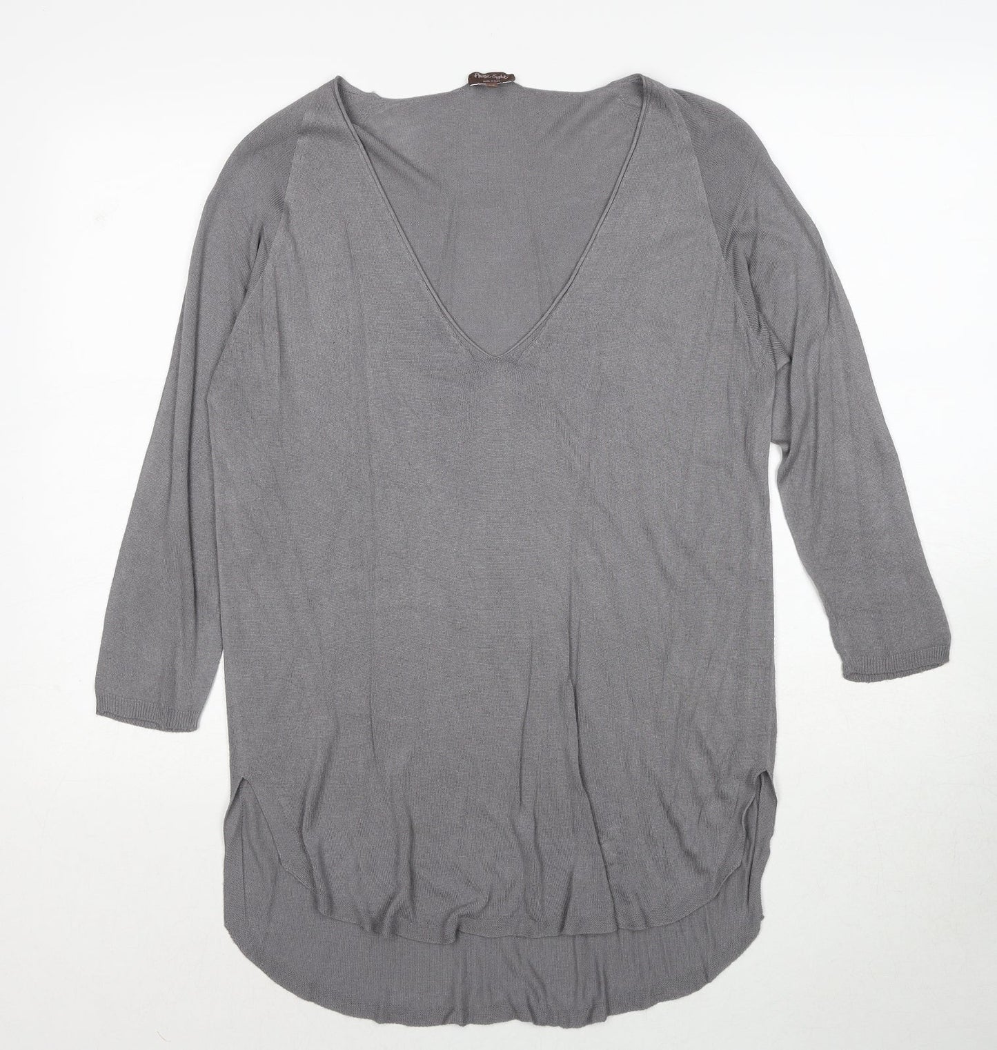 Womens UK Size XS Phase Eight Grey Pullover Jumper