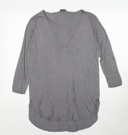 Womens UK Size XS Phase Eight Grey Pullover Jumper