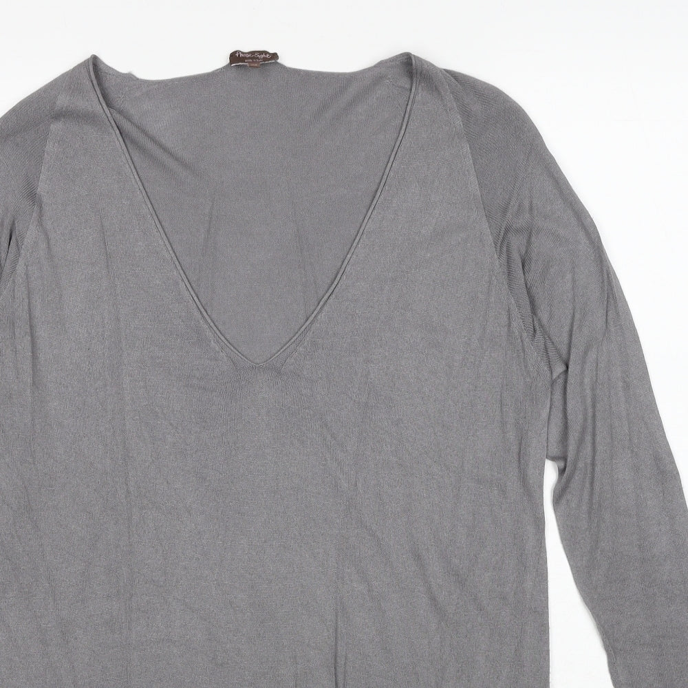 Womens UK Size XS Phase Eight Grey Pullover Jumper