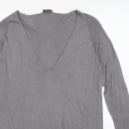 Womens UK Size XS Phase Eight Grey Pullover Jumper