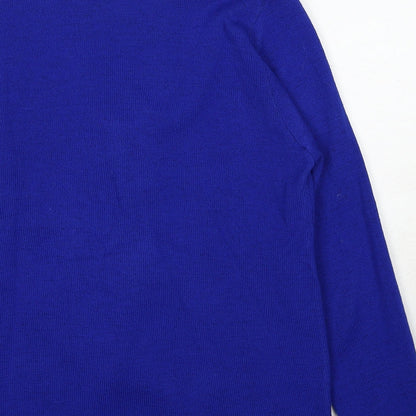 Womens UK Size S Insight Blue Pullover Jumper