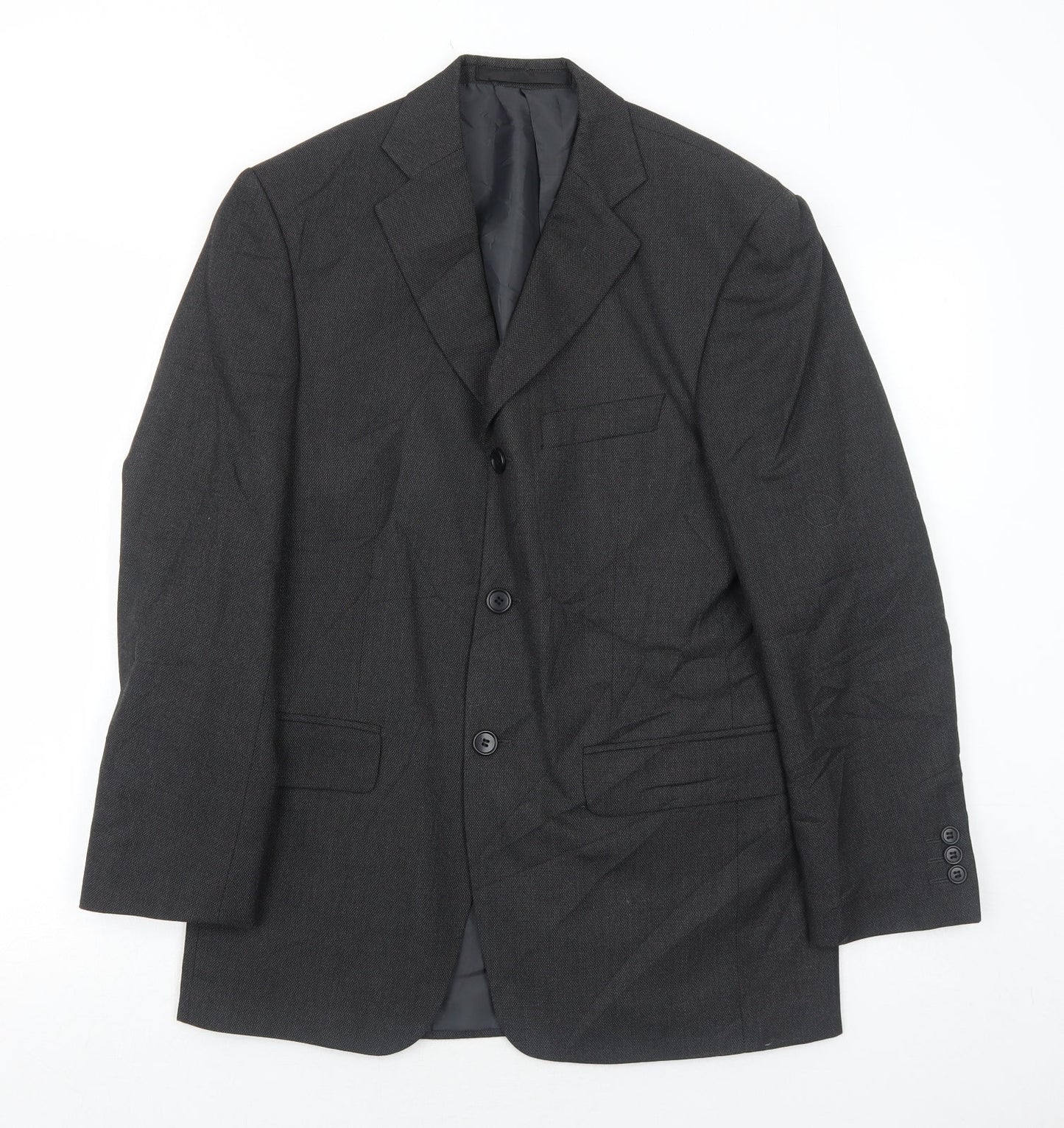 Mens UK Size 36 Marks and Spencer Regular Grey Suit Jacket