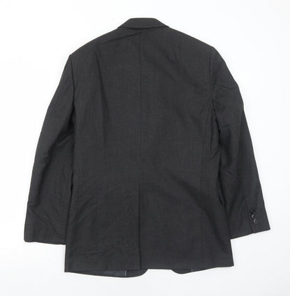 Mens UK Size 36 Marks and Spencer Regular Grey Suit Jacket