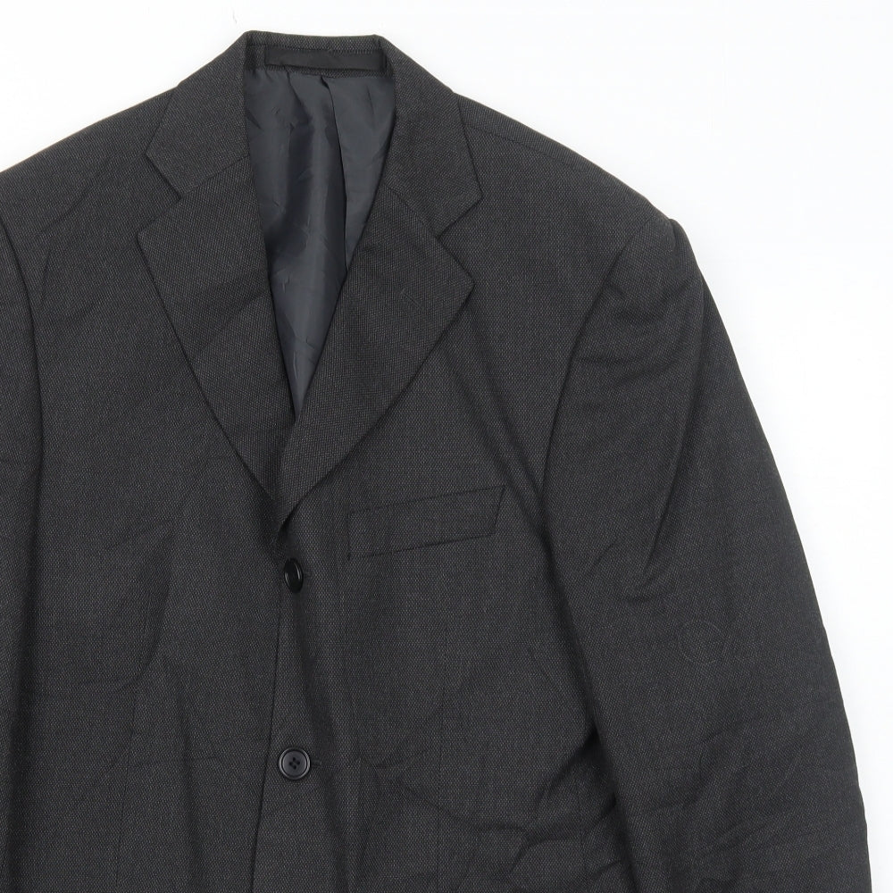 Mens UK Size 36 Marks and Spencer Regular Grey Suit Jacket