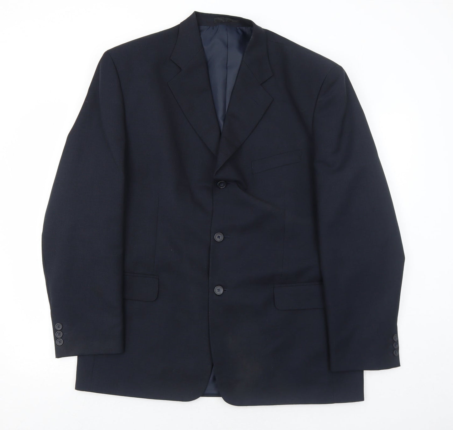 Mens UK Size 42 Savatini Regular Blue Suit Jacket