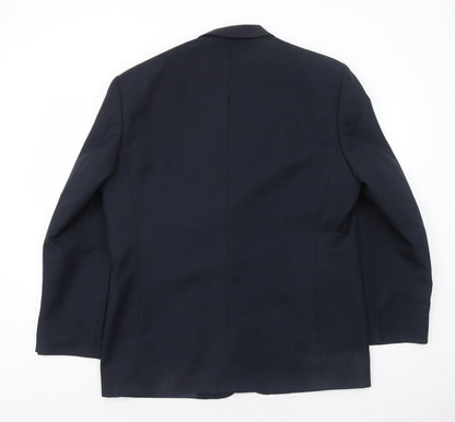 Mens UK Size 42 Savatini Regular Blue Suit Jacket