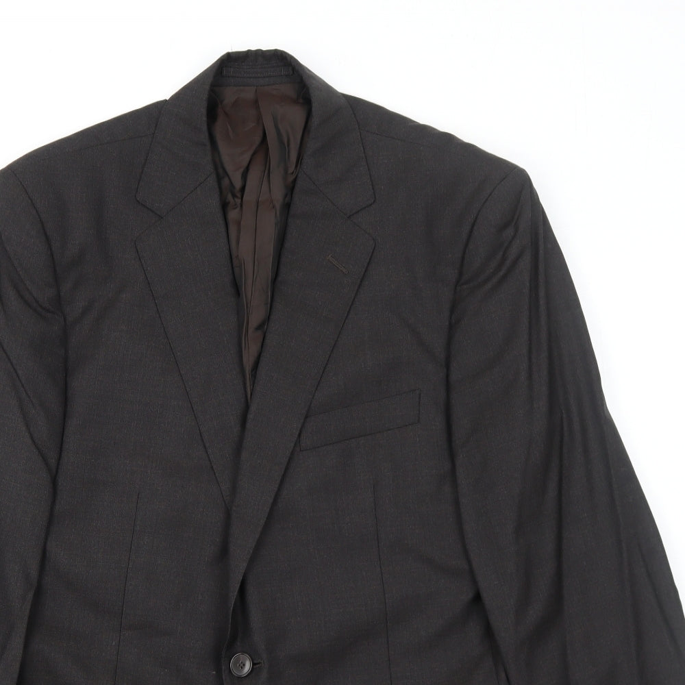 Mens UK Size 40 Marks and Spencer Regular Grey Suit Jacket