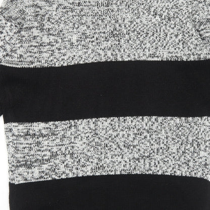 Womens UK Size XS H&M Black Pullover Jumper