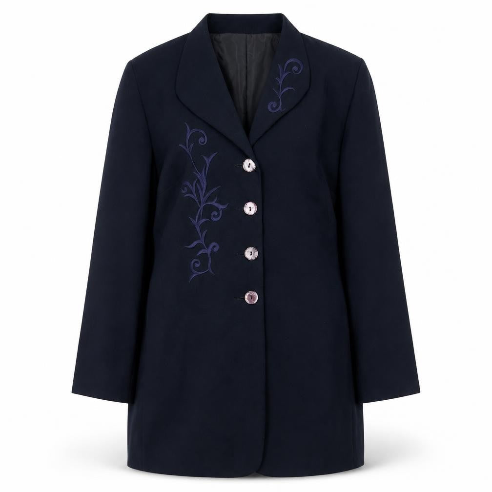 Womens UK Size 12 Fashion Extra Blue Jacket
