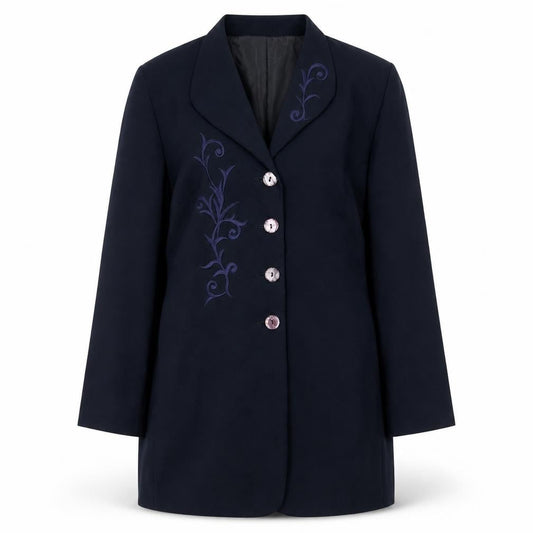 Womens UK Size 12 Fashion Extra Blue Jacket