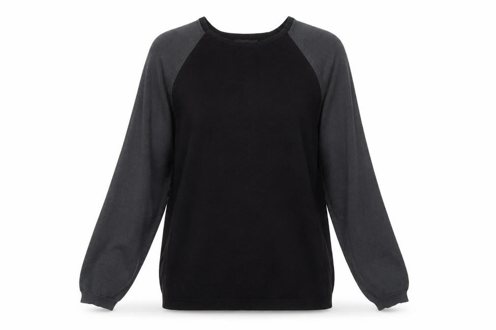 Womens UK Size L Marks and Spencer Black Pullover Jumper