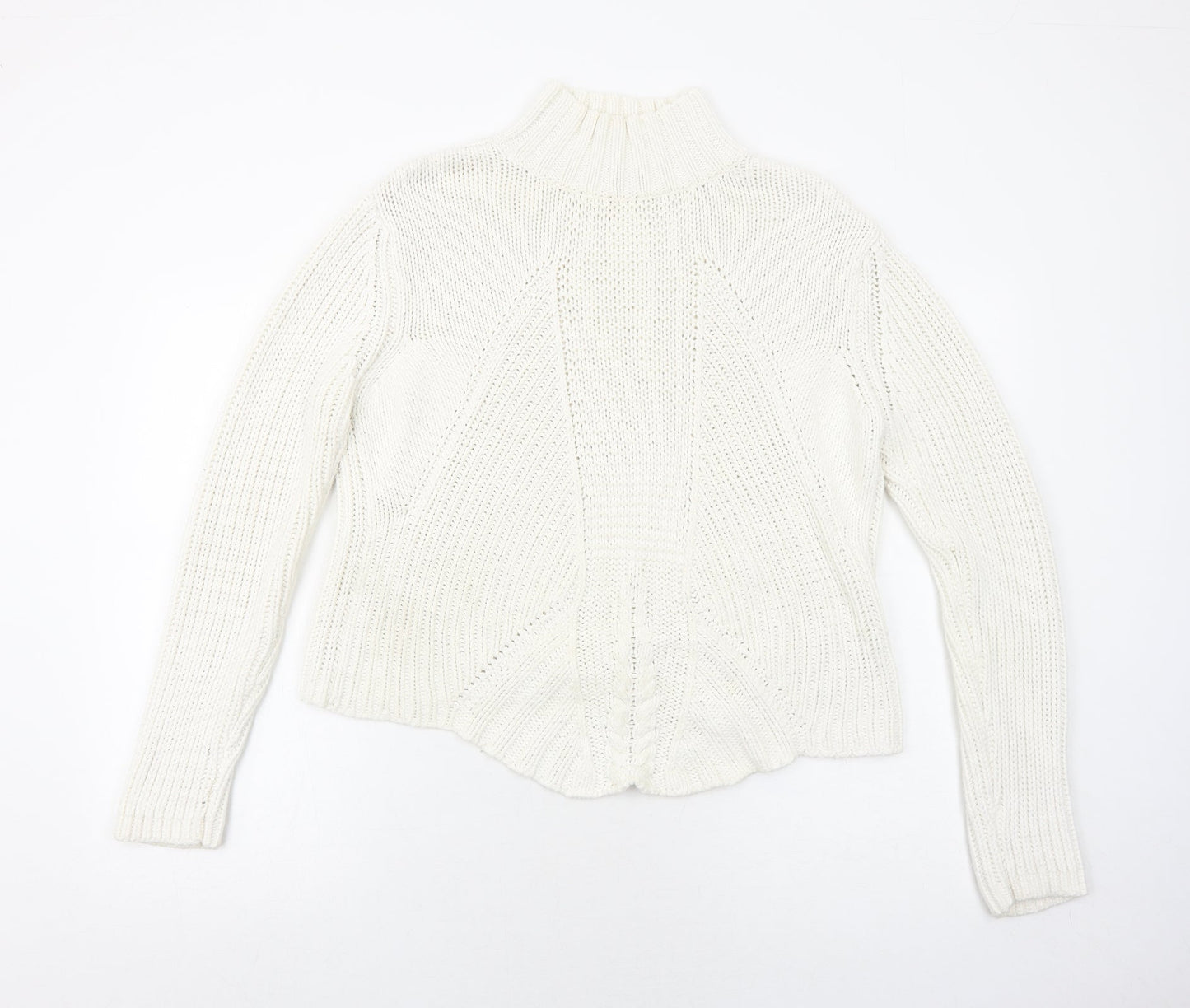 Womens UK Size 10 Principles White Pullover Jumper