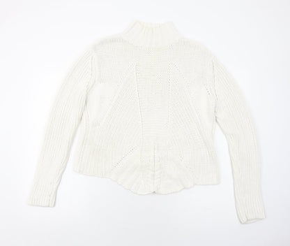 Womens UK Size 10 Principles White Pullover Jumper