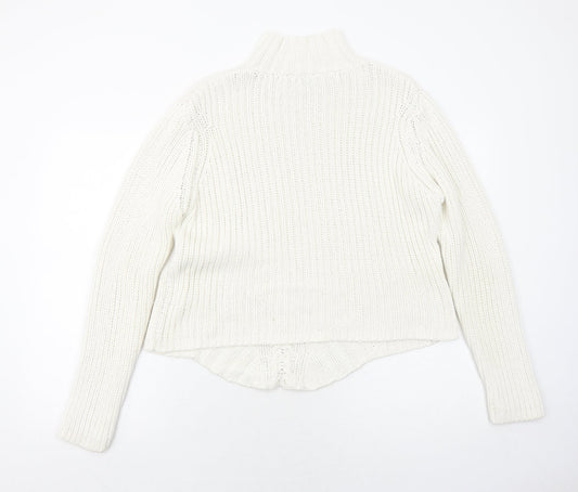 Womens UK Size 10 Principles White Pullover Jumper