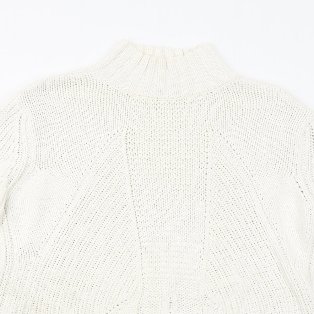 Womens UK Size 10 Principles White Pullover Jumper
