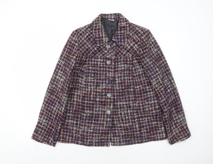 Womens UK Size 14 Damart Purple Jacket