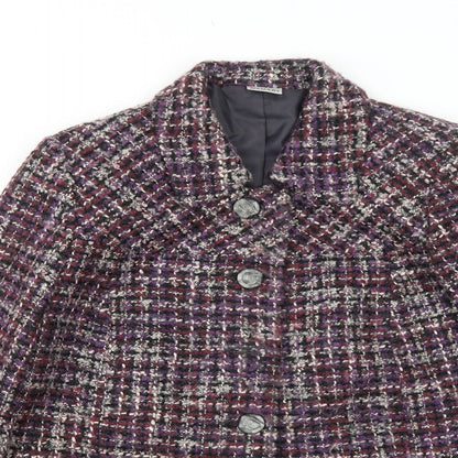 Womens UK Size 14 Damart Purple Jacket