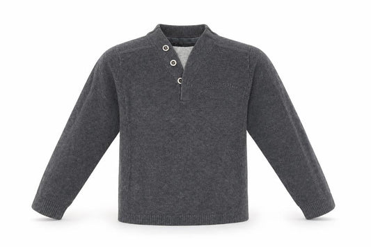 NEXT Boys Grey V-Neck Cotton Pullover Jumper Size 5 Years Pullover