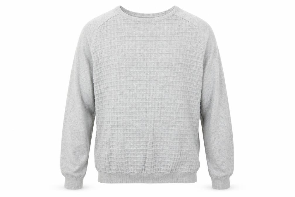 Mens UK Size 2XL Dissident Grey Pullover Jumper