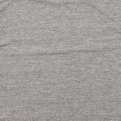 Womens UK Size 10 Warehouse Brown Basic T-Shirt