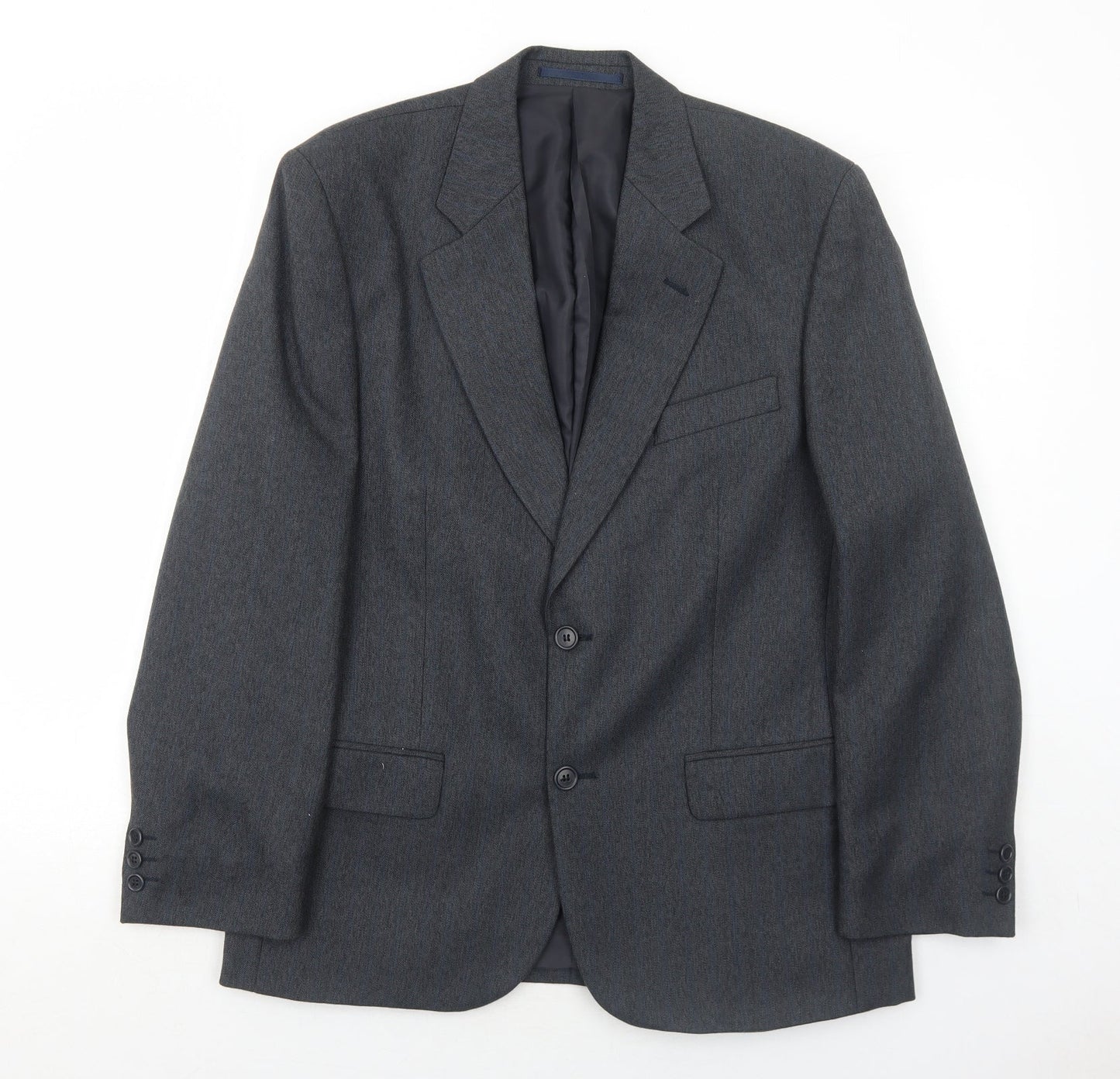 Mens UK Size 38 Greenwoods Regular Grey Suit Jacket