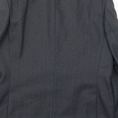 Mens UK Size 38 Greenwoods Regular Grey Suit Jacket