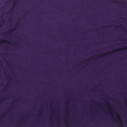 Womens UK Size 12 Wallis Purple Pullover Jumper