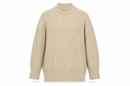 Womens UK Size XS H&M Beige Pullover Jumper