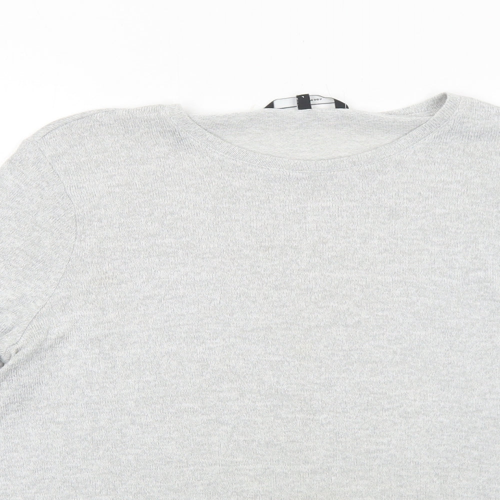 Womens UK Size L VERO MODA Grey Pullover Jumper
