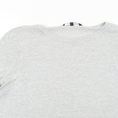 Womens UK Size L VERO MODA Grey Pullover Jumper