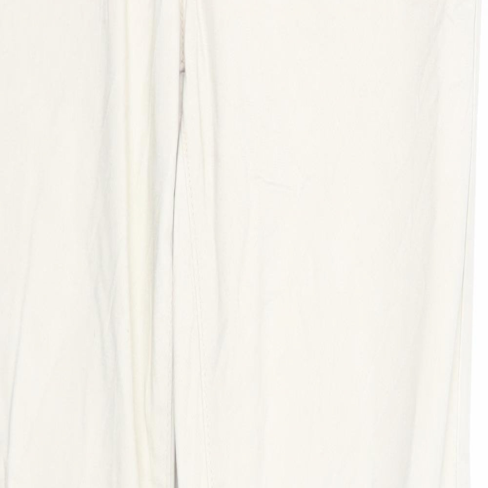 Womens UK Size 8 Blue Motion Regular Fit  Beige Trousers