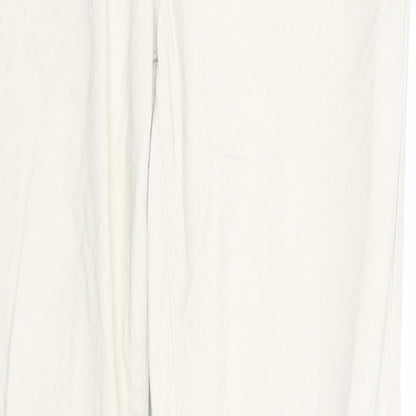 Womens UK Size 8 Blue Motion Regular Fit  Beige Trousers