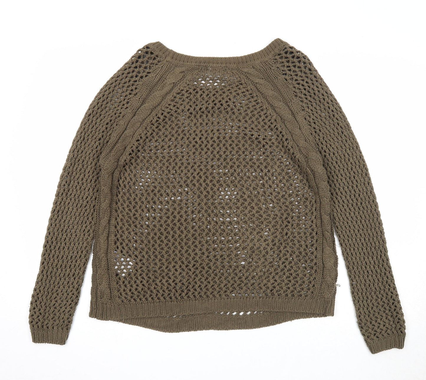 Womens UK Size 10 New Look Green Pullover Jumper