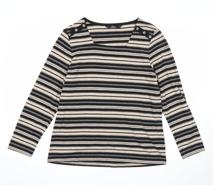 Womens UK Size M Bonmarché Black Pullover Jumper